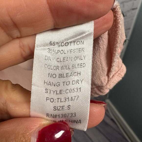 Umgee Embroidered Peasant Boho Blouse Top Size Small - Picture 5 of 5